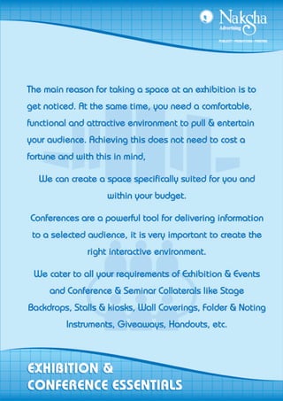 Naksha Advertising - Company Credentials