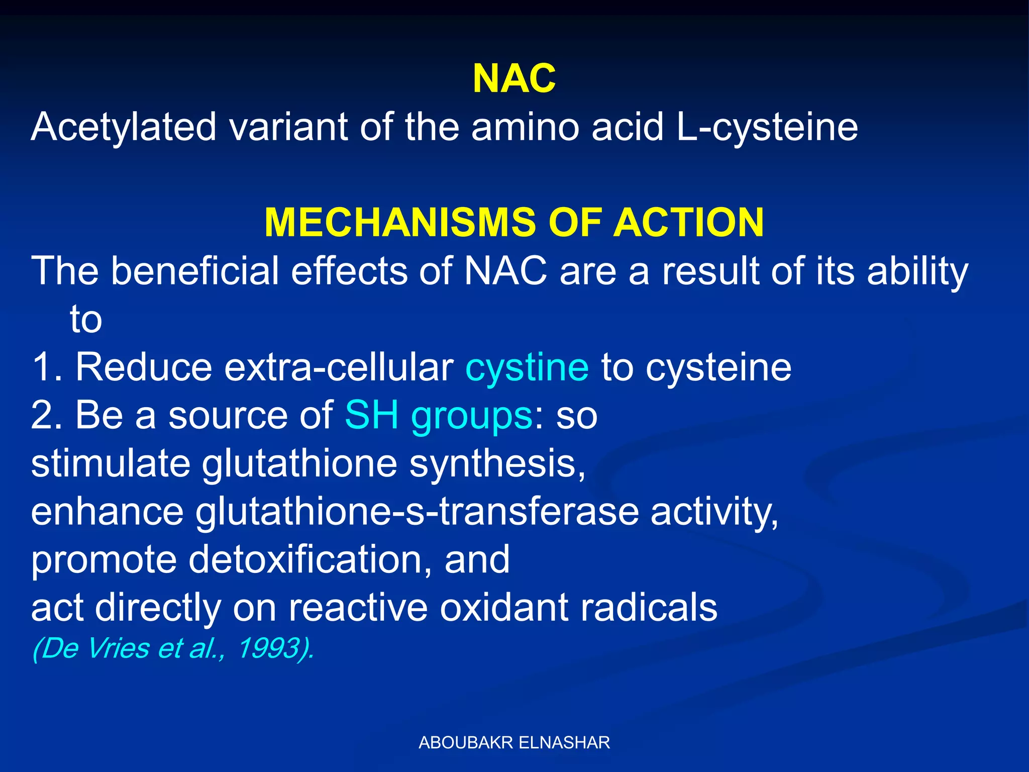 Use of N-acetyl Cysteine in ovulation induction