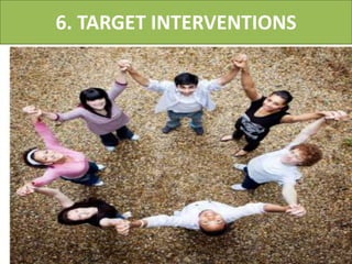 6. TARGET INTERVENTIONS
 