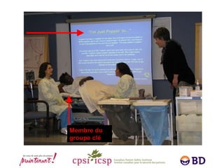 Membre du groupe clé 