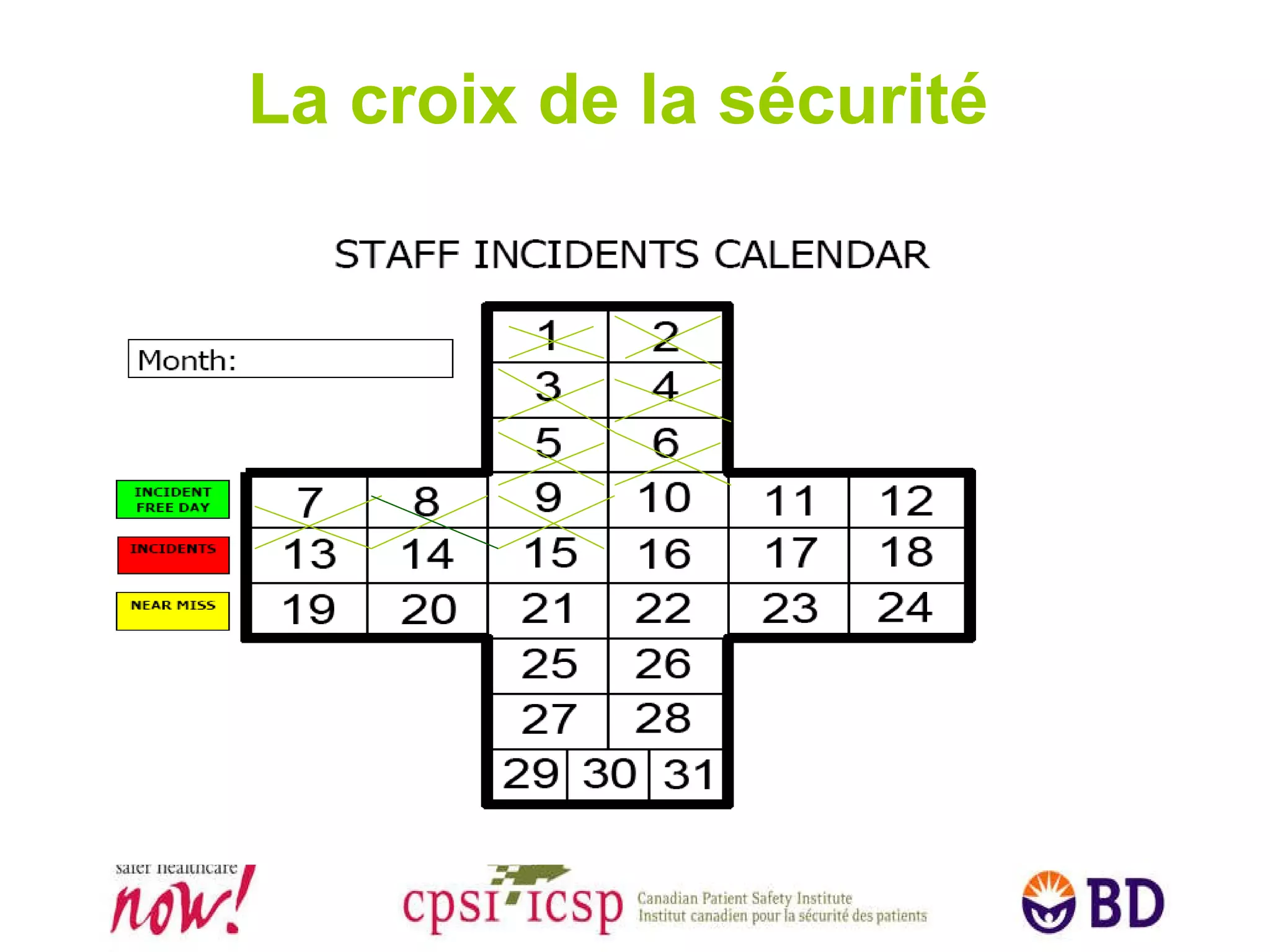 La croix de la sécurité 