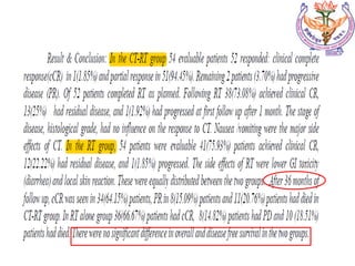 Nact in ca cervix dr rekha arya | PPT