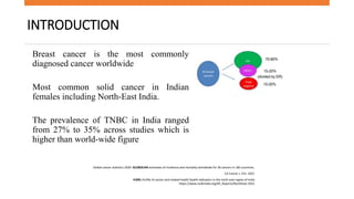 ROLE OF NEO ADJUVANT CHEMOTHERAPY IN TRIPLE NEGATIVE BREAST CANCER | PPTX