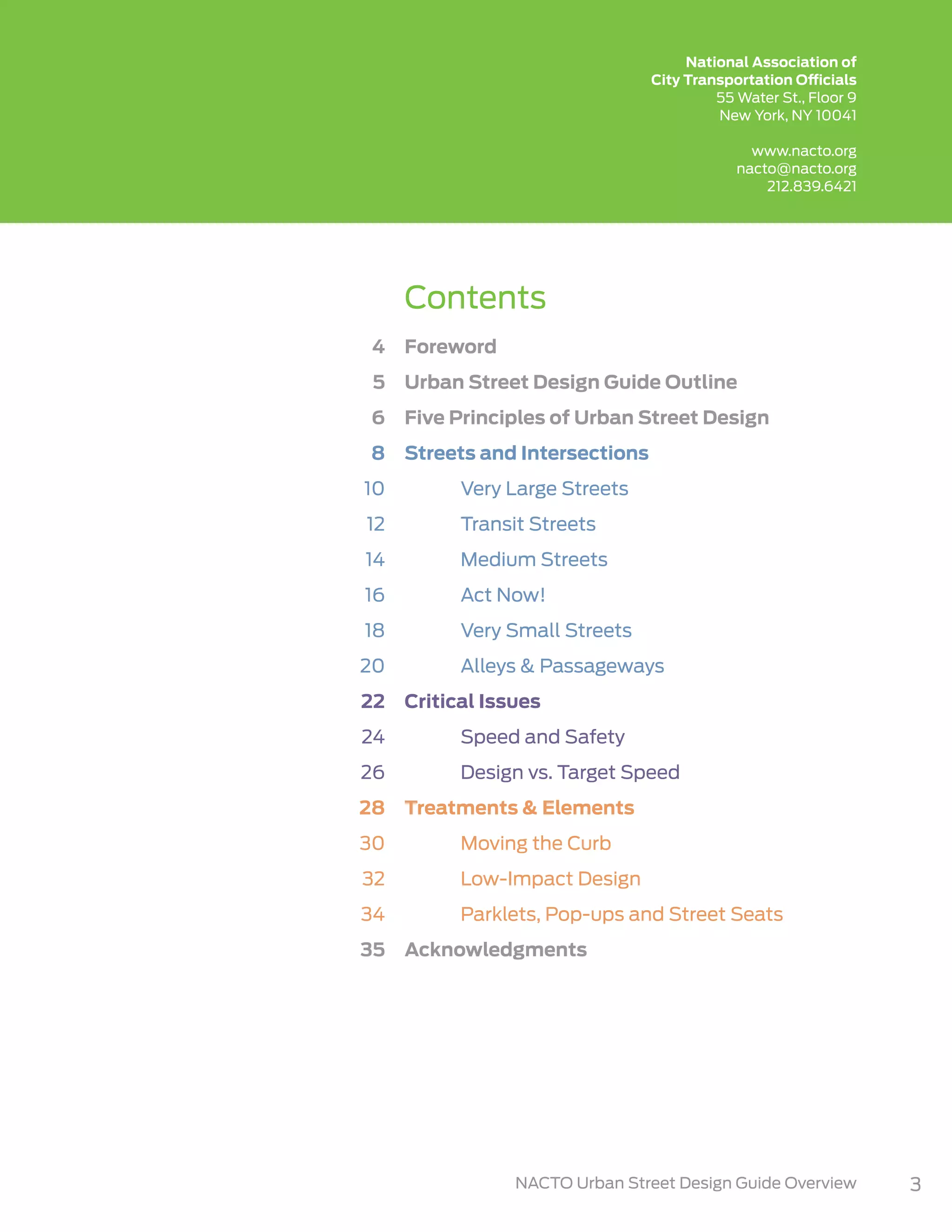 NACTO Urban Street Design Guide | PDF