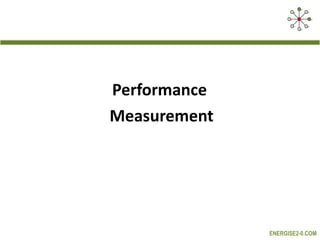 Performance  Measurement 