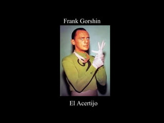 Frank Gorshin El Acertijo 