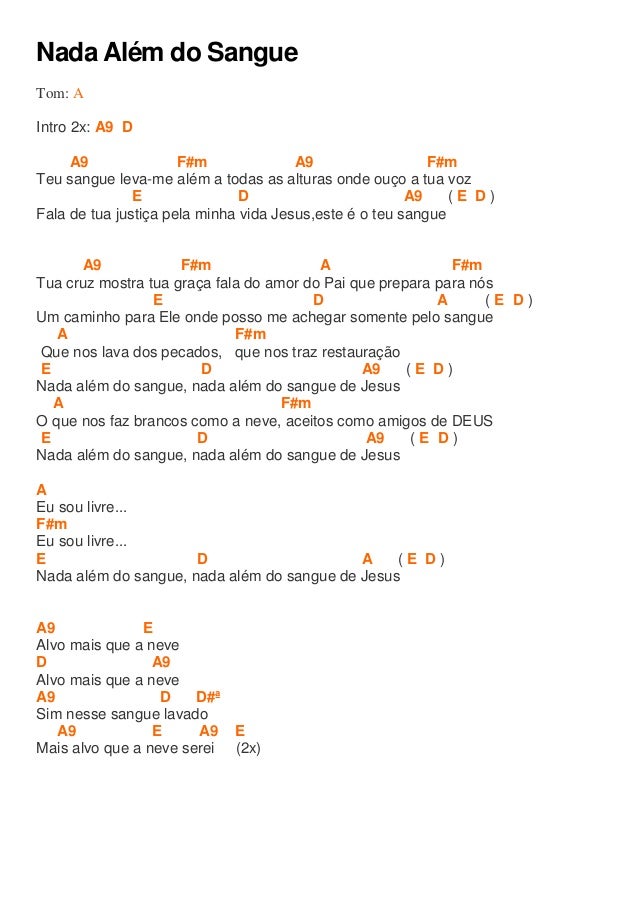 Nada além do sangue