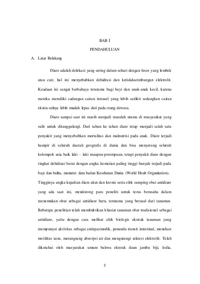 Laporan Farmakologi Ii Efek Diare