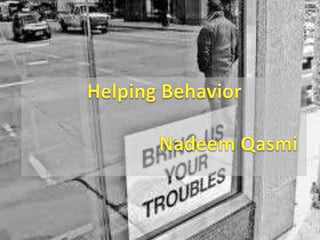 Helping behavior 
