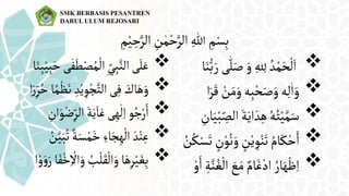 Pendidikan Berbasis Pesantren di SMK Darul Ulum Rejosari: Integrasi ...