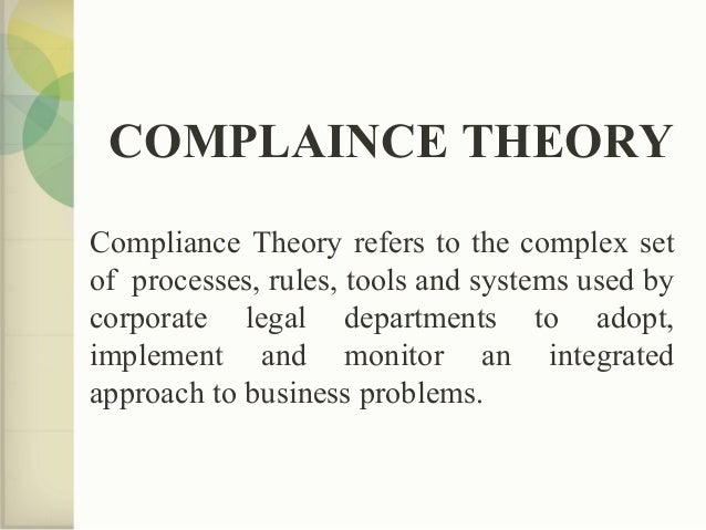 Nadia Abdullah Compliance Theory