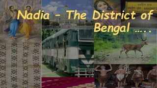 Nadia – The District of
Bengal …..
 