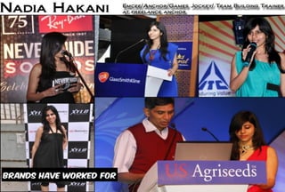 Nadia hakani anchor-games jockey