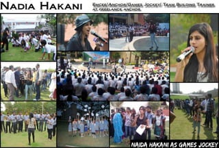 Nadia hakani anchor-games jockey
