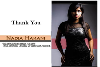 Nadia hakani anchor-games jockey