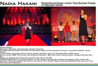 Nadia hakani anchor-games jockey