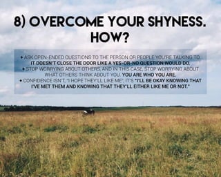 㠀⤀ 伀嘀䔀刀䌀伀䴀䔀 夀伀唀刀 匀䠀夀一䔀匀匀⸀ 
䠀伀圀㼀
⬀ 䄀匀䬀 伀倀䔀一ⴀ䔀一䐀䔀䐀 儀唀䔀匀吀䤀伀一匀 吀伀 吀䠀䔀 倀䔀刀匀伀一 伀刀 倀䔀伀倀䰀䔀 夀伀唀ᤠ刀䔀 吀䄀䰀䬀䤀一䜀 吀伀⸀
䤀吀 䐀伀䔀匀一ᤠ吀 䌀䰀伀匀䔀 吀䠀䔀 䐀伀伀刀 䰀䤀䬀䔀 䄀 夀䔀匀ⴀ伀刀ⴀ一伀 儀唀䔀匀吀䤀伀一 圀伀唀䰀䐀 䐀伀⸀
⬀ 匀吀伀倀 圀伀刀刀夀䤀一䜀 䄀䈀伀唀吀 伀吀䠀䔀刀匀Ⰰ 䄀一䐀 䤀一 吀䠀䤀匀 䌀䄀匀䔀Ⰰ 匀吀伀倀 圀伀刀刀夀䤀一䜀 䄀䈀伀唀吀
圀䠀䄀吀 伀吀䠀䔀刀匀 吀䠀䤀一䬀 䄀䈀伀唀吀 夀伀唀⸀ 夀伀唀 䄀刀䔀 圀䠀伀 夀伀唀 䄀刀䔀⸀
⬀ 䌀伀一䘀䤀䐀䔀一䌀䔀 䤀匀一ᤠ吀Ⰰ ᰠ䤀 䠀伀倀䔀 吀䠀䔀夀ᤠ䰀䰀 䰀䤀䬀䔀 䴀䔀ᴠⰀ 䤀吀ᤠ匀 ᰠ䤀ᤠ䰀䰀 䈀䔀 伀䬀䄀夀 䬀一伀圀䤀一䜀 吀䠀䄀吀
䤀ᤠ嘀䔀 䴀䔀吀 吀䠀䔀䴀 䄀一䐀 䬀一伀圀䤀一䜀 吀䠀䄀吀 吀䠀䔀夀ᤠ䰀䰀 䔀䤀吀䠀䔀刀 䰀䤀䬀䔀 䴀䔀 伀刀 一伀吀⸀ᴠ
 