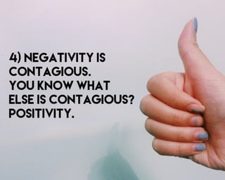 㐀⤀ 一䔀䜀䄀吀䤀嘀䤀吀夀 䤀匀
䌀伀一吀䄀䜀䤀伀唀匀⸀
夀伀唀 䬀一伀圀 圀䠀䄀吀
䔀䰀匀䔀 䤀匀 䌀伀一吀䄀䜀䤀伀唀匀㼀
倀伀匀䤀吀䤀嘀䤀吀夀⸀
 