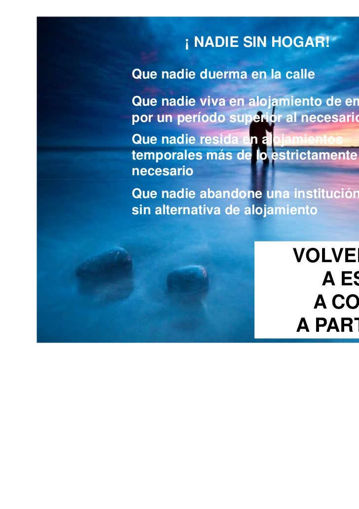 Nadie sin hogar