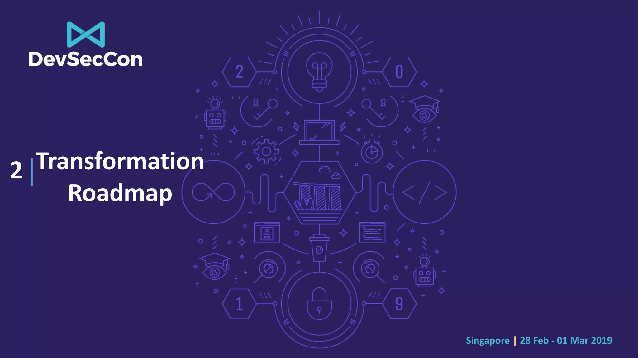 Singapore | 28 Feb - 01 Mar 2019
Transformation
Roadmap
2
 