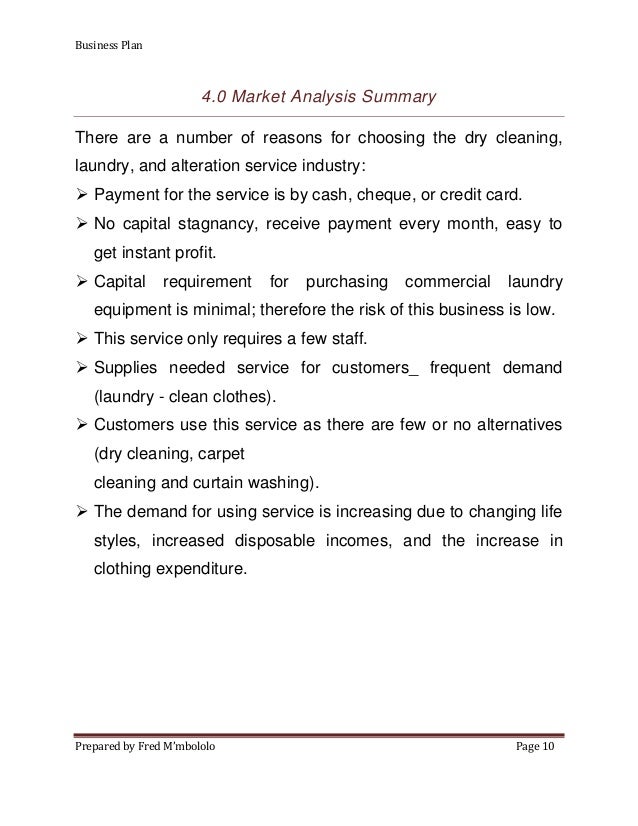 cleaning business resume