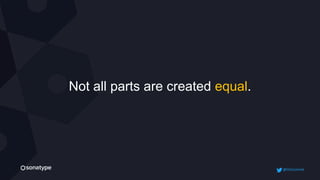 Not all parts are created equal.
@OnCommit
 
