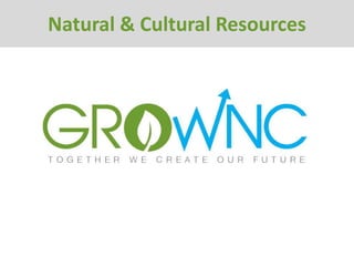 Natural & Cultural Resources
Natural & Cultural Resources
 