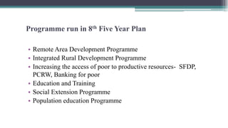 NADP 7&8th Five year Periodic plan | PPTX