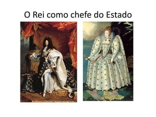 O Rei como chefe do Estado
 