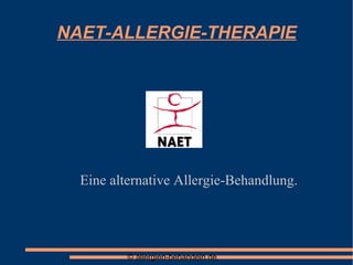NAET-ALLERGIE-THERAPIE ,[object Object]