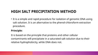 Nucleic acid Extraction techniques .pptx