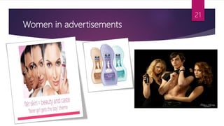 Women in advertisements
21
 