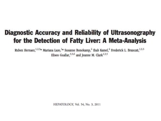Evidence based management of Non Alcoholic fatty liver disease | PPTX