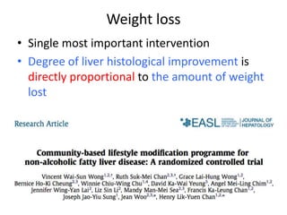 Evidence based management of Non Alcoholic fatty liver disease | PPTX