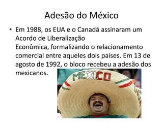 Possui o Chile como associadoObjetivosUma situação de livre comércioDerrubar as barreiras alfandegáriasRedução dos custos comerciais entre elesSuporte econômico para ganhar competitividade no cenário de globalização econômicaIncentivar as exportações de mercadorias e serviços entre os países membros