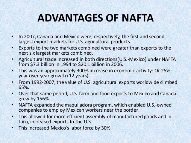 Presentation on Nafta