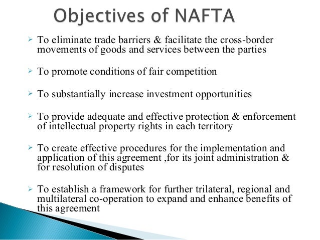 North America Free Trade Agreement