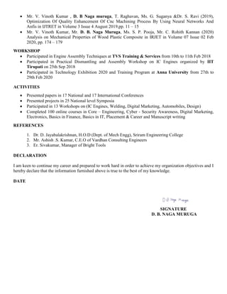 Naga muruga resume | PDF