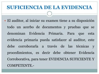 NAGAS - Evidencia Suficiente y Competente - CURNE - UASD.ppsx