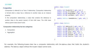 Mahmoud NaGa C# object oriented programming OOP | PDF