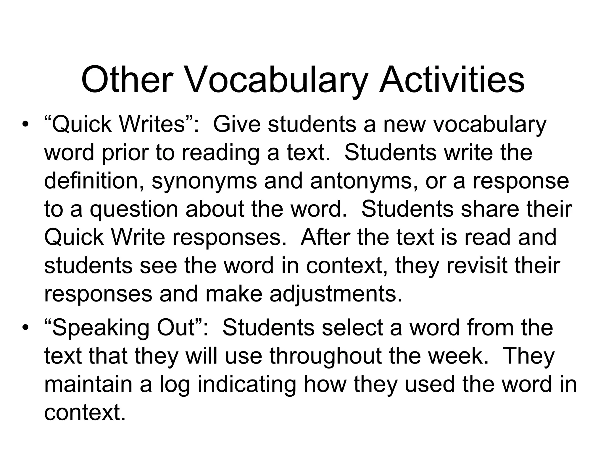 Vocabulary WebSynonyms:Source (sentence where you saw the word):Definition: WORD:Antonyms:Example:Part of Speech:AnalysisWord Families:Stems:Origin: