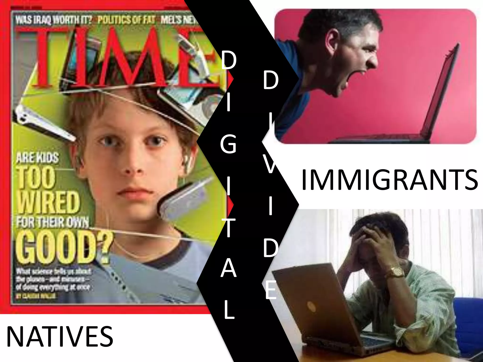 DIGITAL DIVIDEIMMIGRANTSNATIVES
