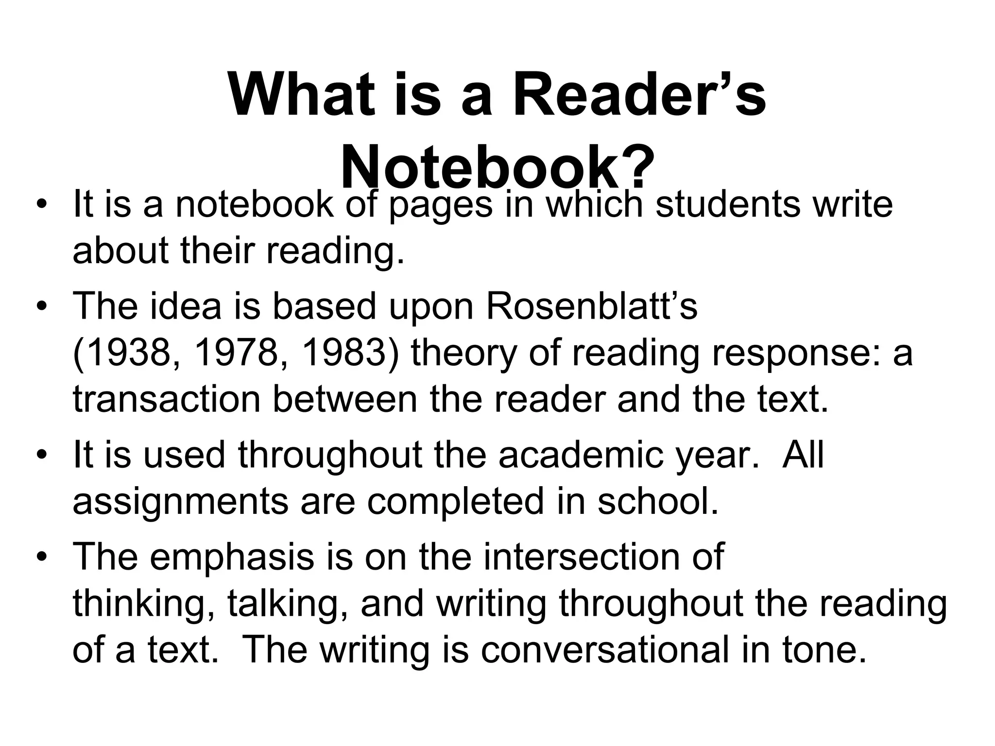Sample from WeslandiaFrom Weslandia:  Unlike jeans, which he found scratchy and heavy, the robe was comfortable, reflected the sun, and offered myriad opportunities for pockets.Example:  Unlike a tie, which he thought was binding and hot, the scarf was loose around his neck, kept him shielded from the cold, and gave him more options for wearing bright colors. 