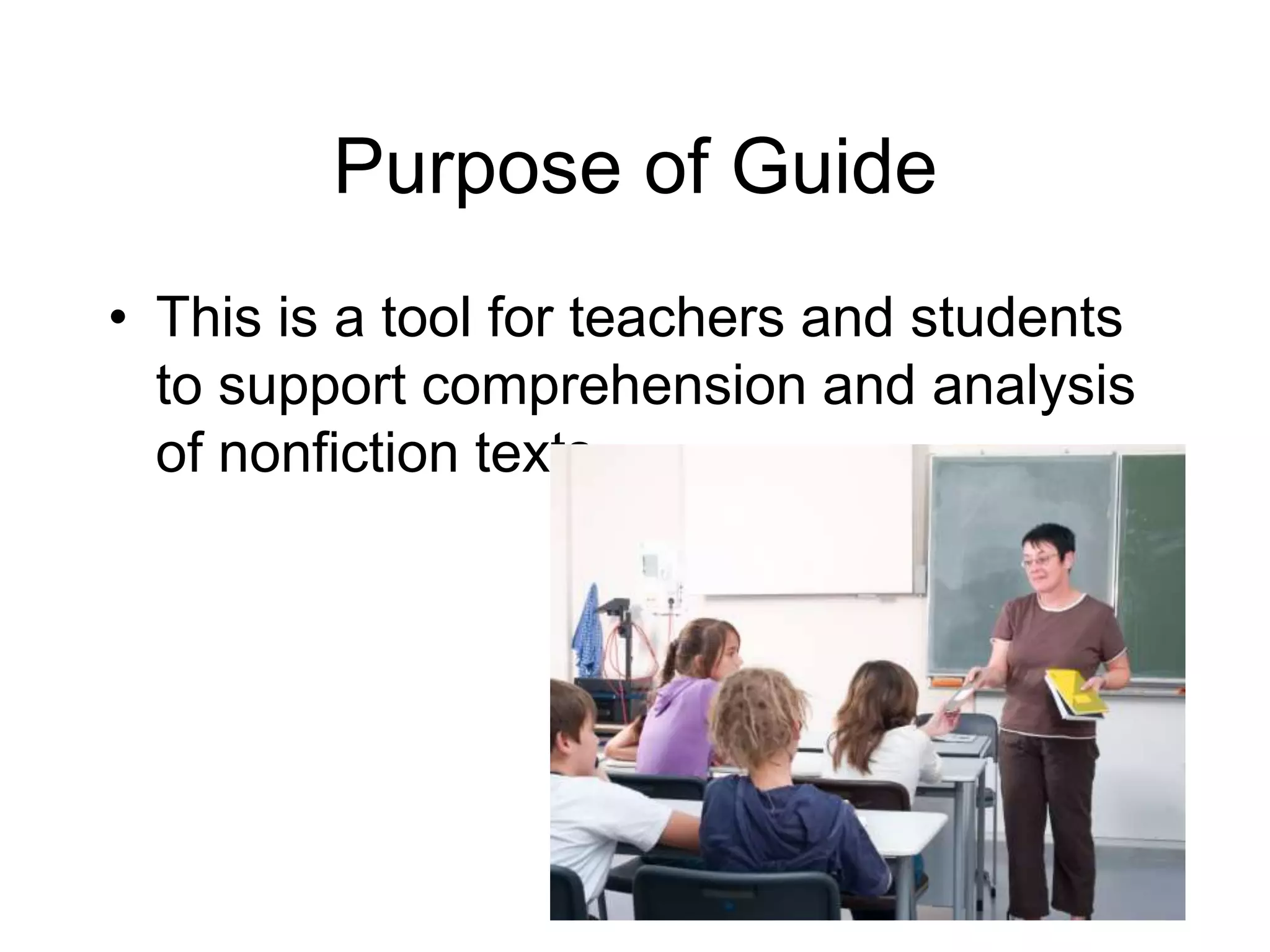 Working with Non-fiction