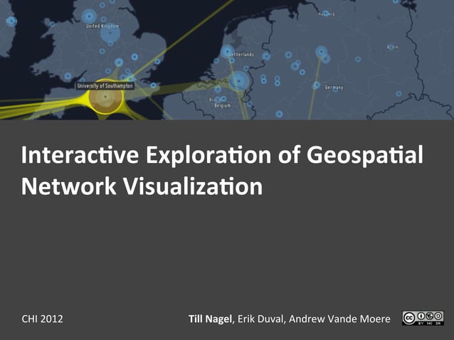 Interactive Exploration of Geospatial Network Visualization | PPT