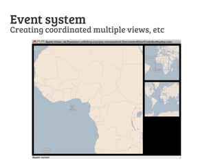 Unfolding - A Simple Library for Interactive Maps and Geovisualizations ...