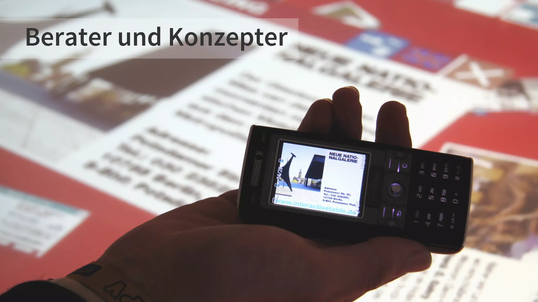 Berater und Konzepter
 