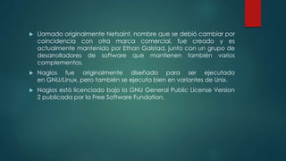 Netsaint Nagios | PPTX
