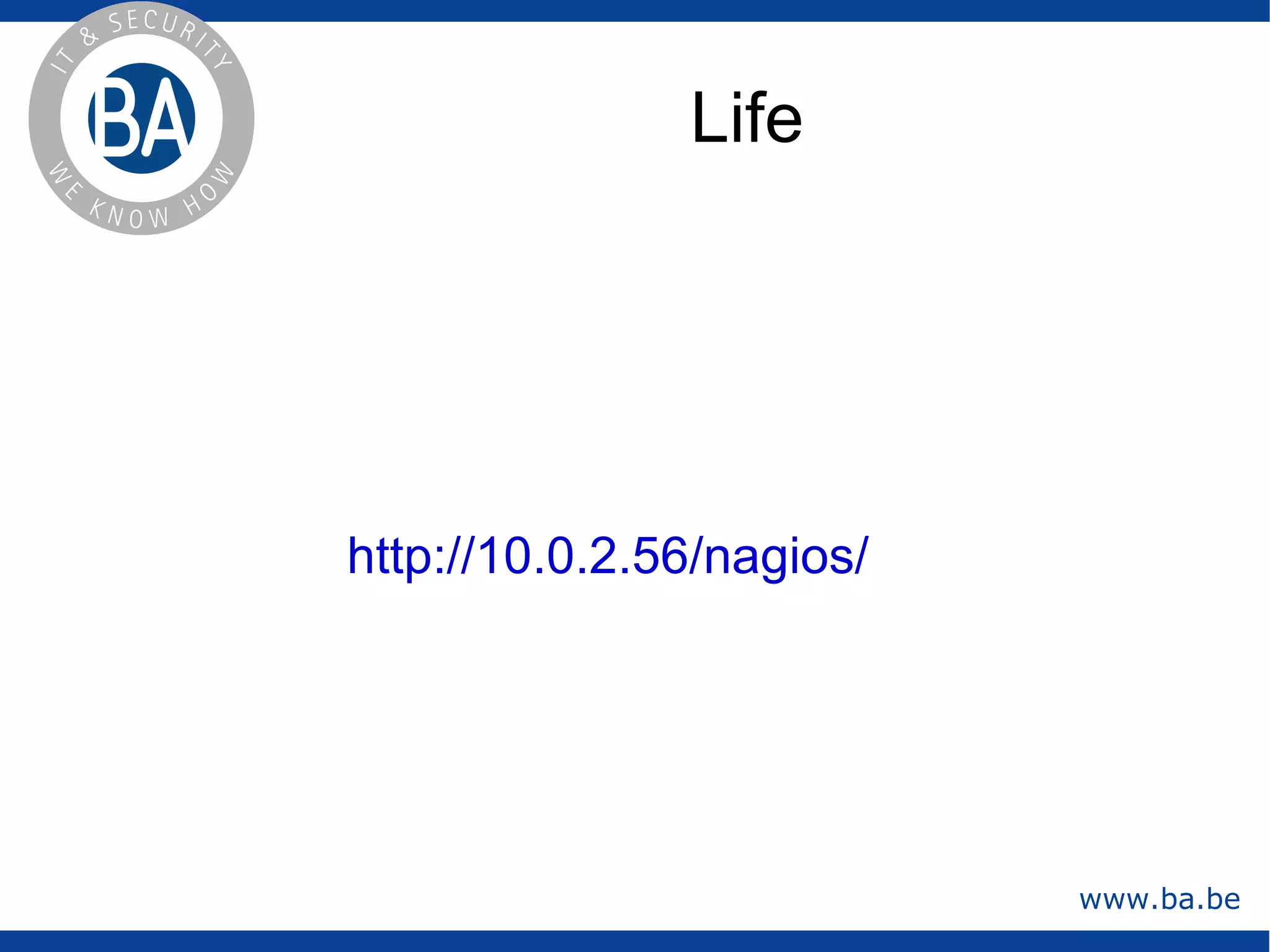 Dus bij elke aanpassing eerst testen :  