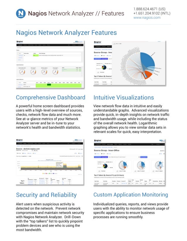 nagios network analyzer features nagios network analyzer